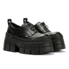 Buffalo Gospher Front Zip Lo Vegan Women's Black Shoes