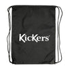 Kickers School PE Polyester Black Drawstring Bag