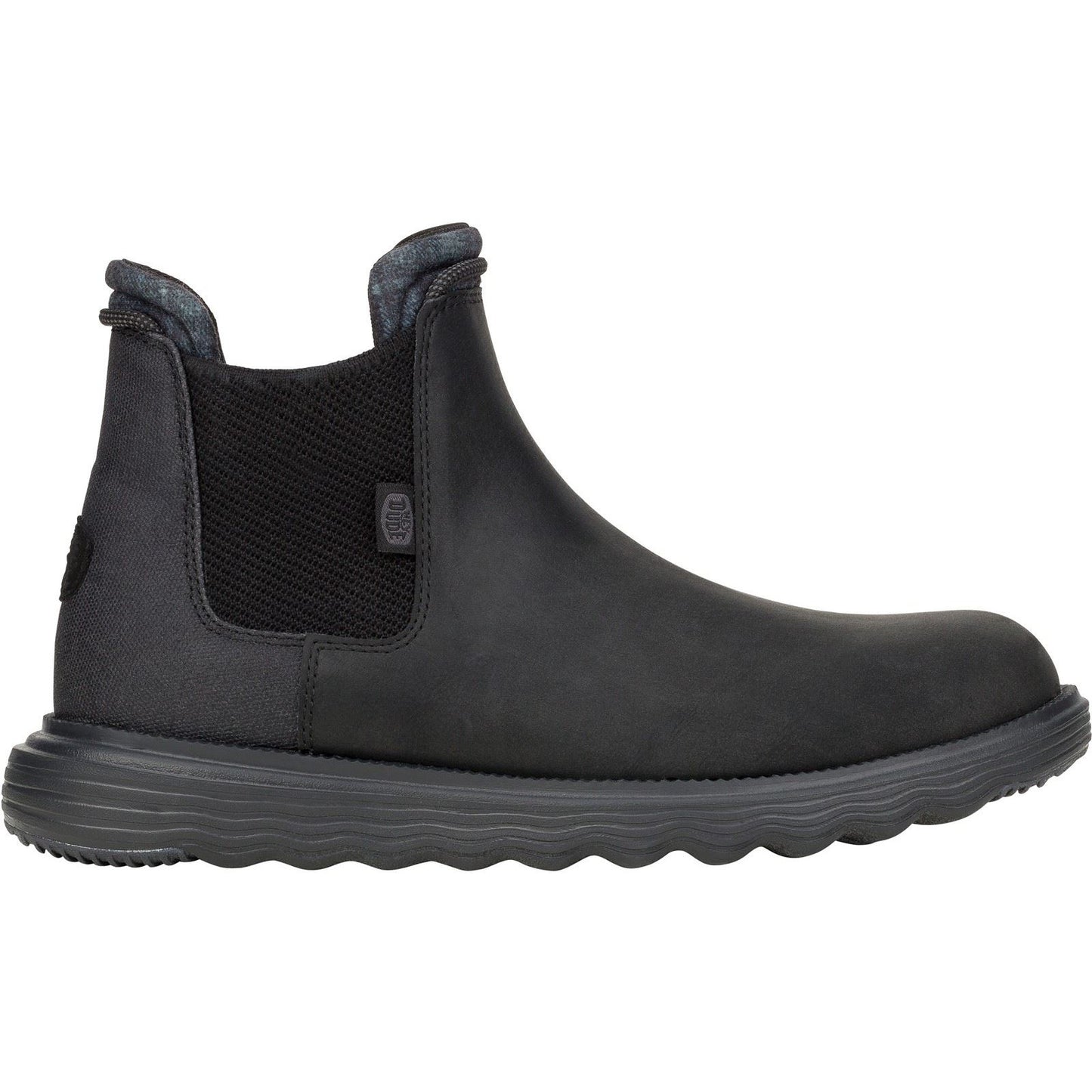 HEYDUDE Men's Branson Classic Boots in Black