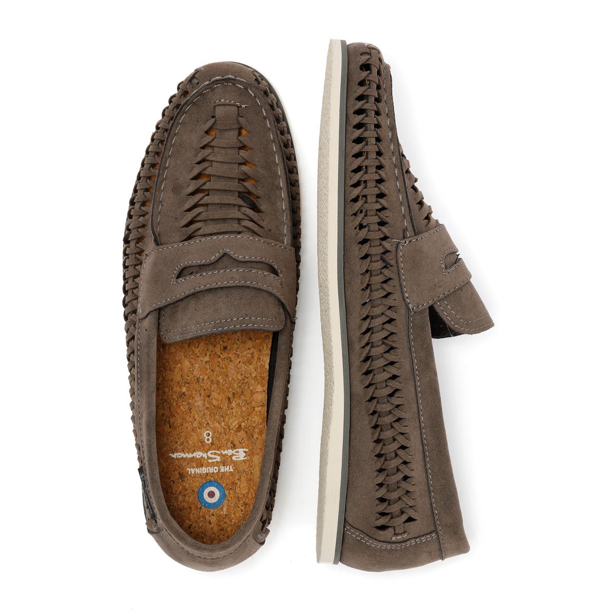 Ben Sherman Miami Men's Grey Loafers