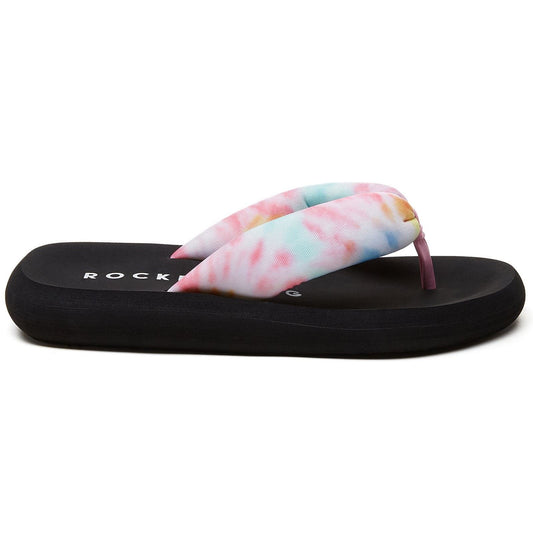 Rocket Dog Women's Sunset Puff Tucker Sandal in Pastel/Multi