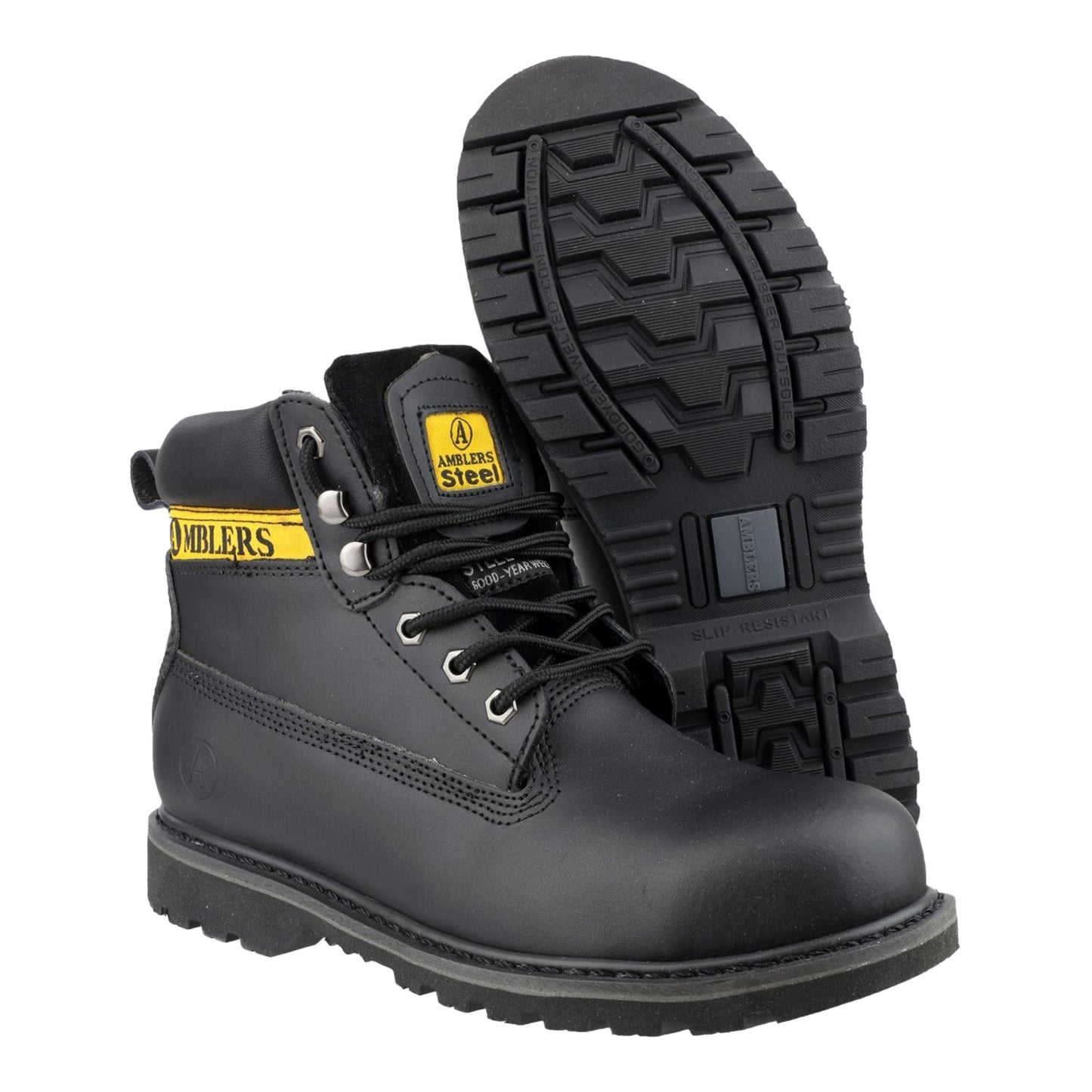 Amblers Safety FS9 Goodyear Welted Safety Boot in Black