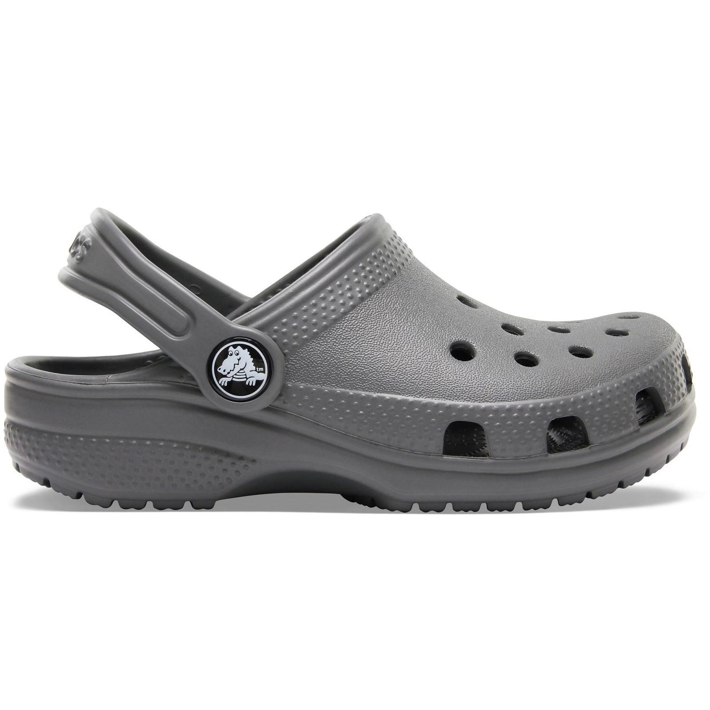 Crocs Kids' Classic Thermoplastic Slate Grey Clogs