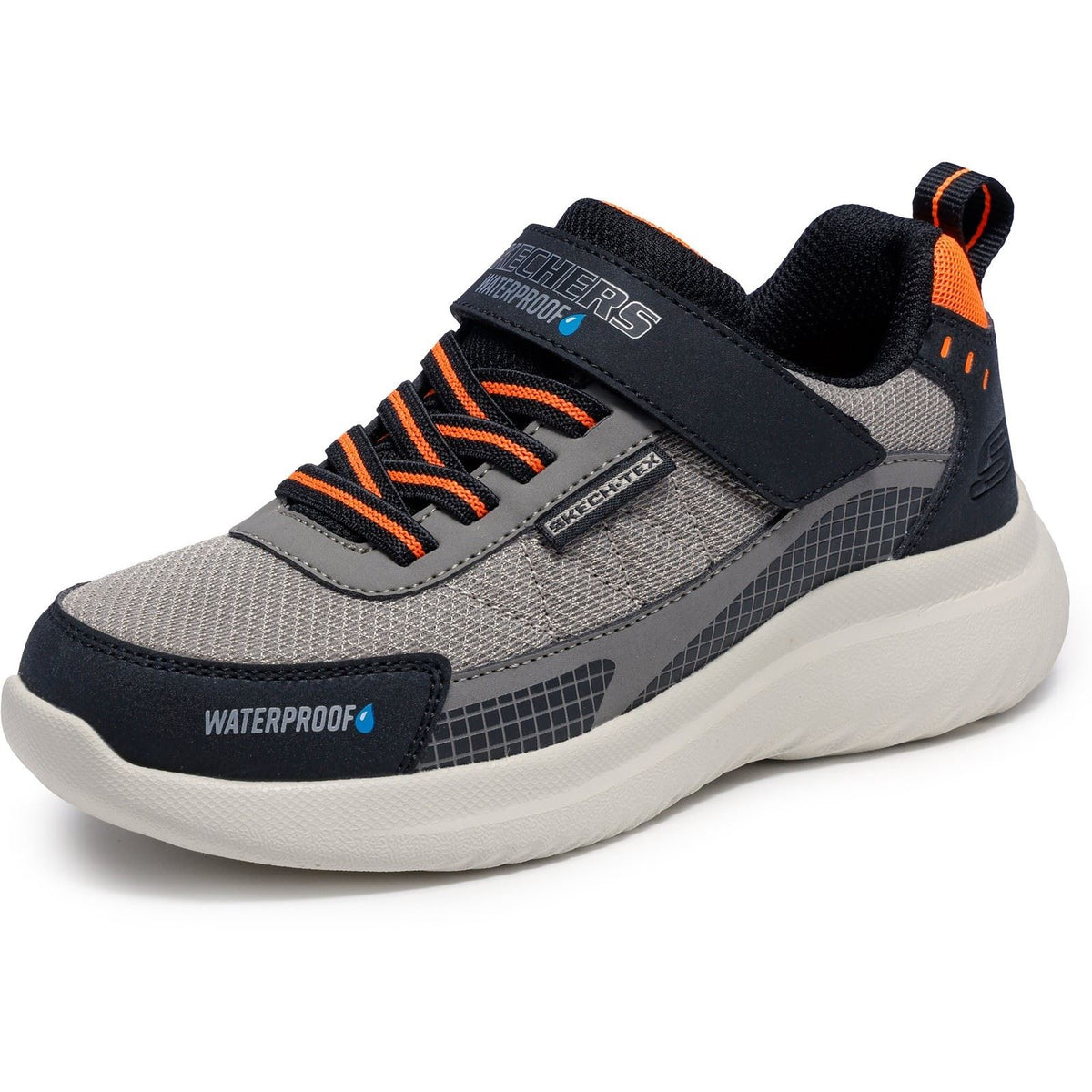 Skechers Bounder 2.0 Aqua Pace Boy's Brown/Taupe Trainers