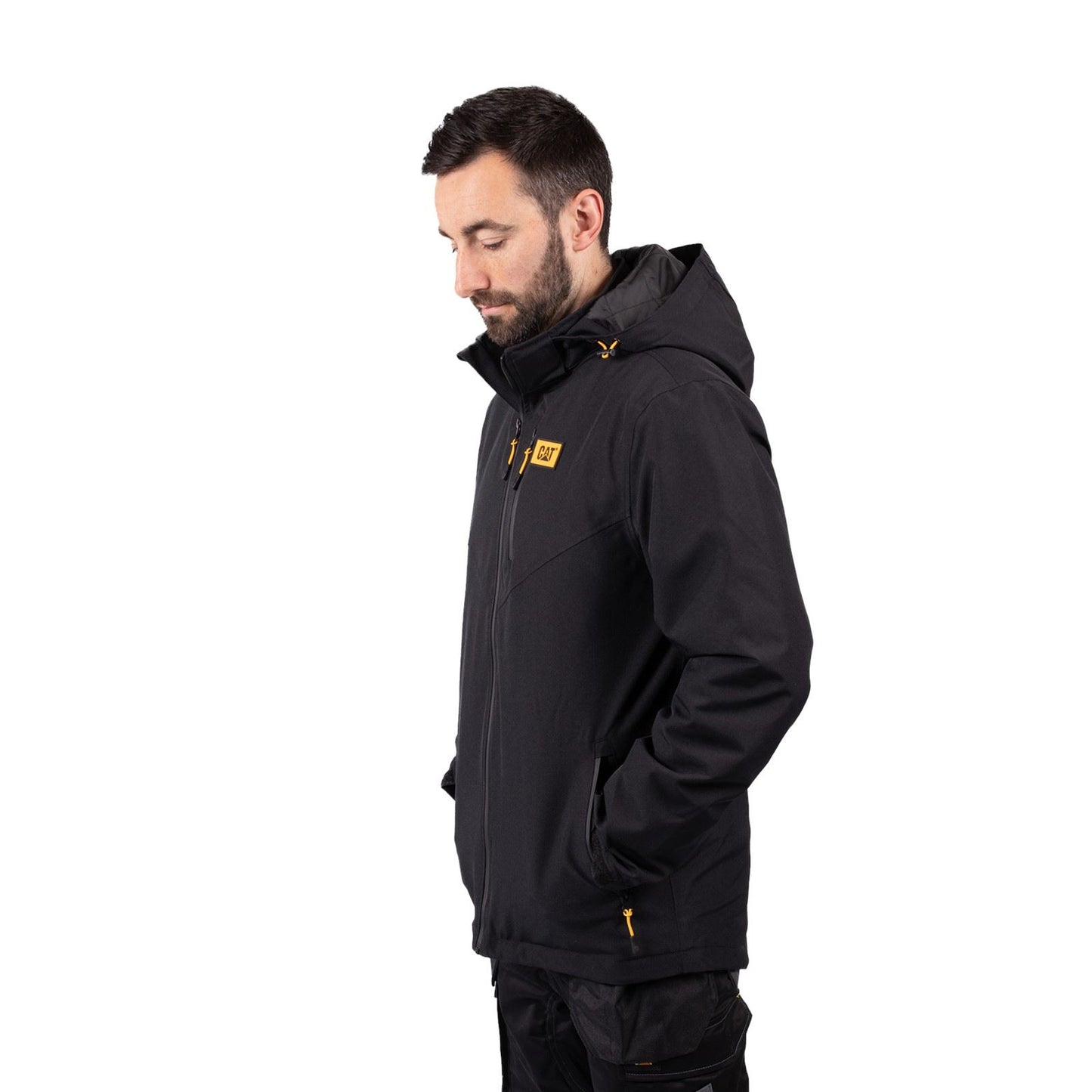 Caterpillar Men's Lightweight Insulated Jacket in Black