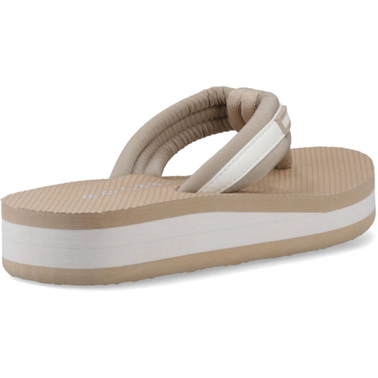 Rocket Dog Monica Nylon PU Textile Women's Tan/Off White Espadrilles