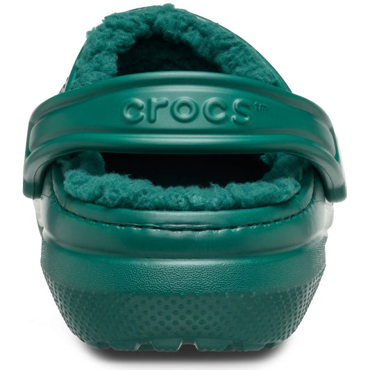 Crocs Women's Classic Lined Clog in Emerald