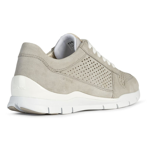 Geox Women's D Sukie B Sneakers in Light Grey