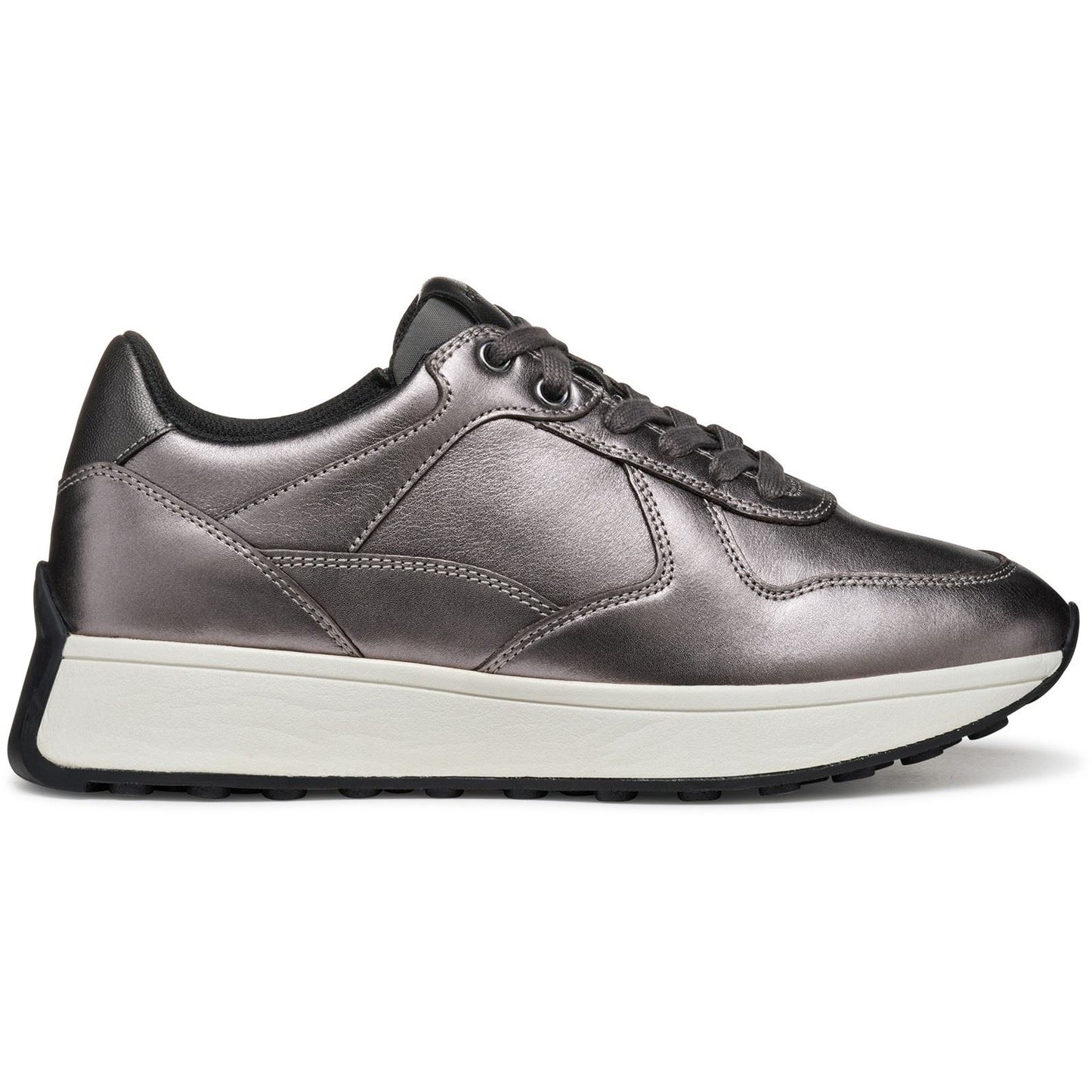 Geox Women's D AMABEL A SNEAKERS in Gun