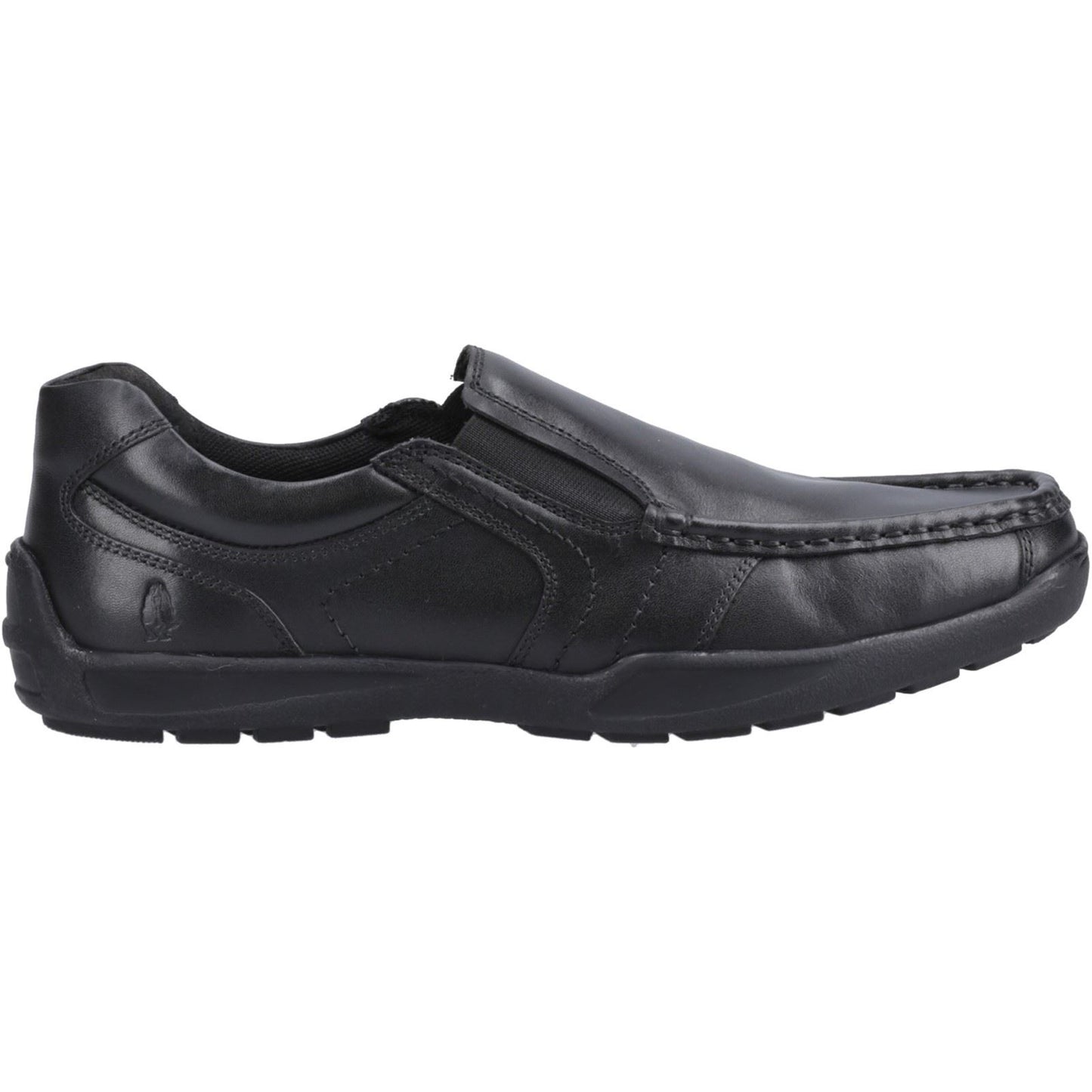 Hush Puppies Morgan Leather Men's Black Loafers