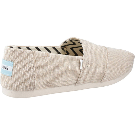 TOMS Men's Alpargata Shoes in Natural Undyed