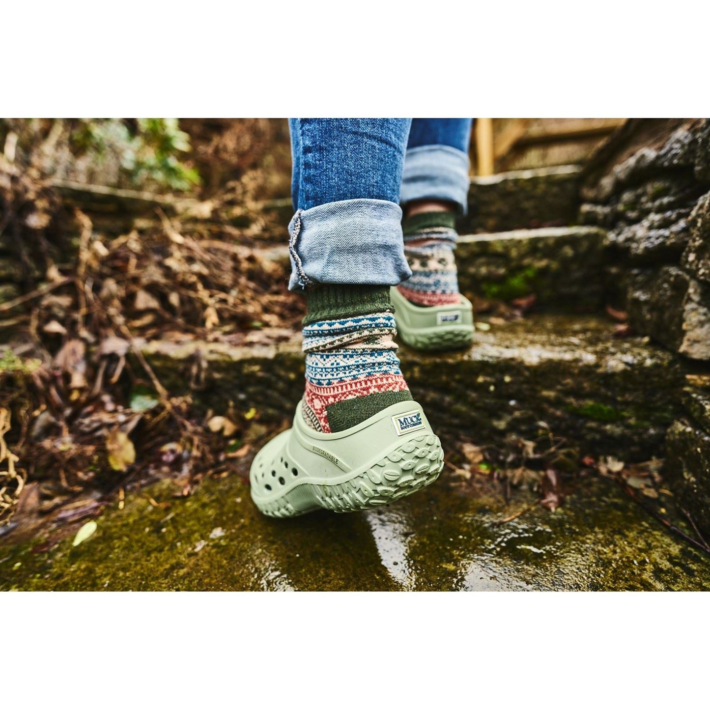 Muck Boots Women's Muckster Lite Clog in Resida Green