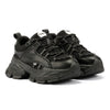 Buffalo Saturn Lace Women's Black Trainers