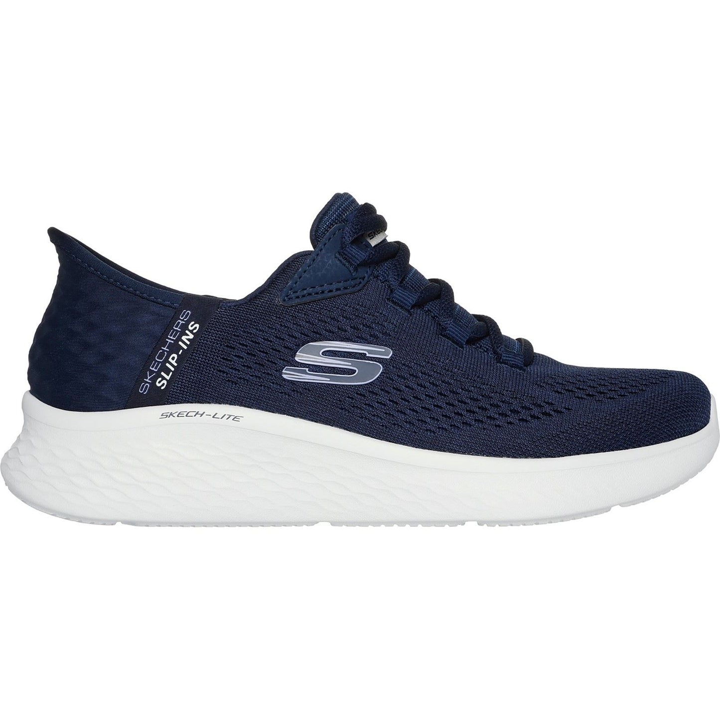Skechers Women's Skech-Lite Pro Natural Trainer in Navy/Multi