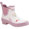Cotswold Wildflower Ankle Rubber Women's Pink Wellington Boots