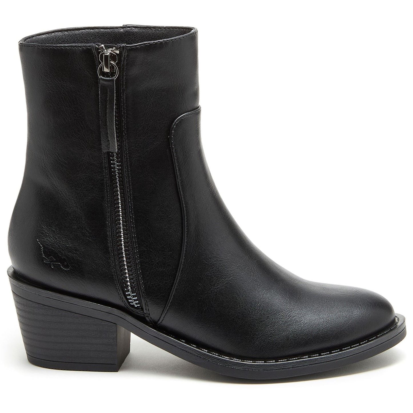 Rocket Dog Yonder Polyurethane Women's Black Heeled Ankle Boots