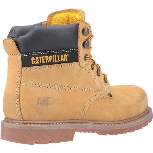 Caterpillar Men's Powerplant GYW Safety Boot in Honey