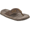 Skechers Quill Textile Men's Brown Flip Flops