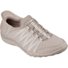 Skechers Women's Breathe-Easy - Roll-With-Me Shoe in Taupe