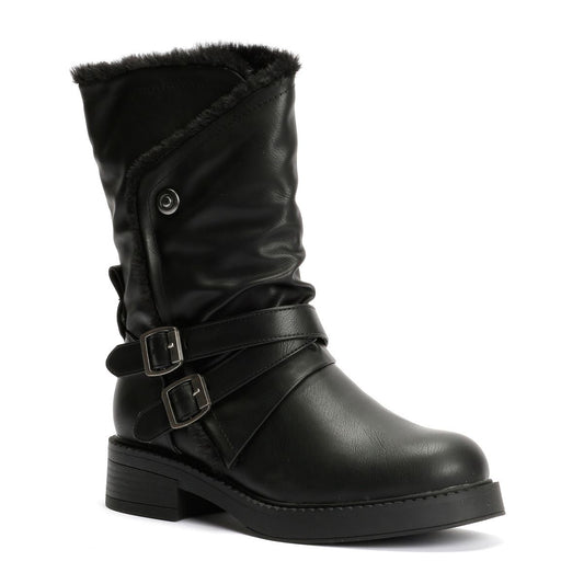 Blowfish Malibu Voyage Cozy Women's Black Boots