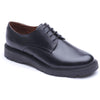 Base London Vector Leather Men's Black Lace-Up Shoes