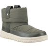 HEYDUDE Camden Cuff Nylon Quilt Nylon Women's Dark Olive Winter Ankle Boots