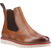 Hunter Orkney Brogue Dealer Boot Leather Men's Tan Ankle Boots