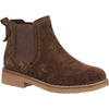 Hush Puppies Women's Maddy Ladies Ankle Boots in Chocolate