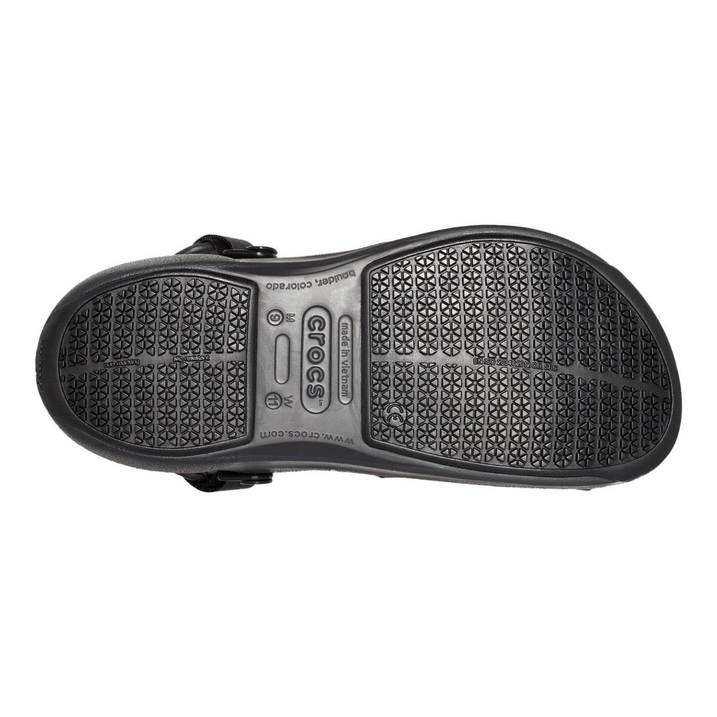 Crocs Bistro Pro Literide Clog Slip On in Black