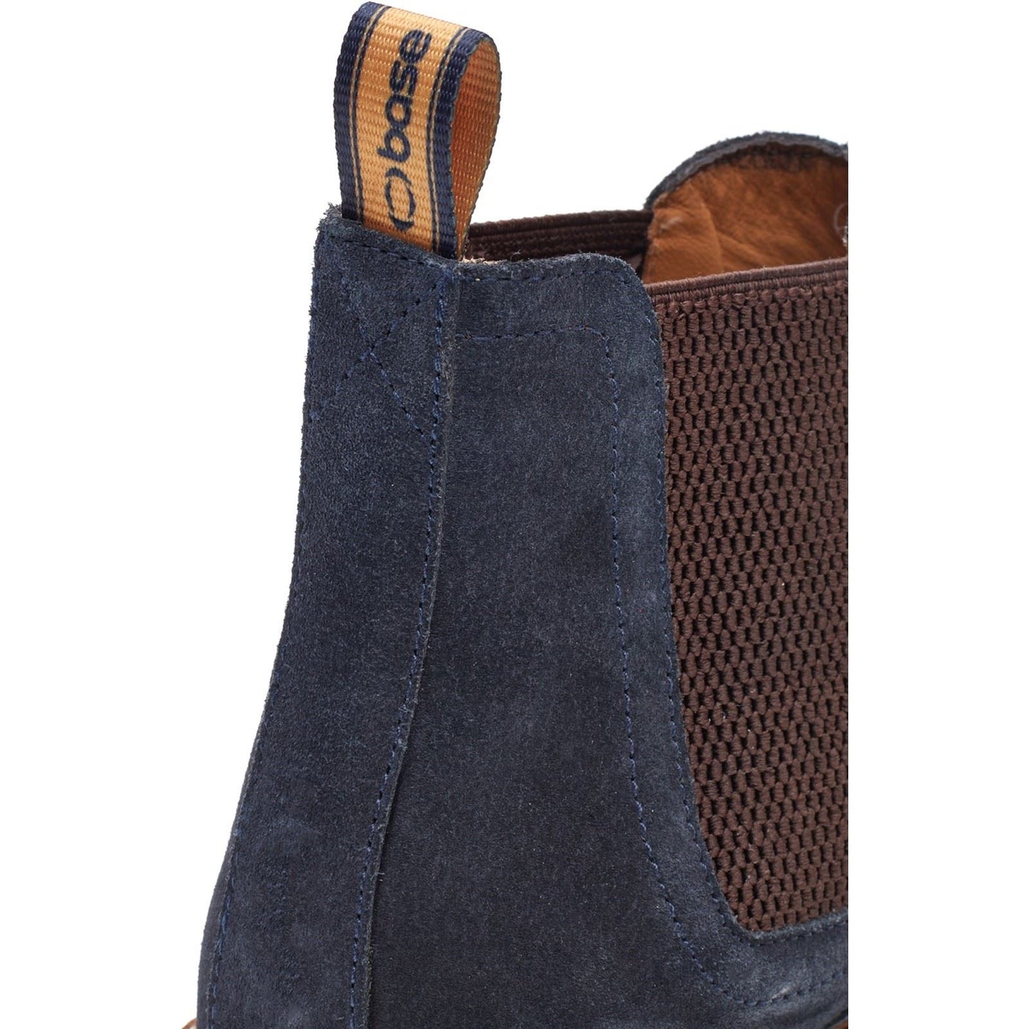 Base London Sussex Chelsea Boot Leather Men's Navy Boots