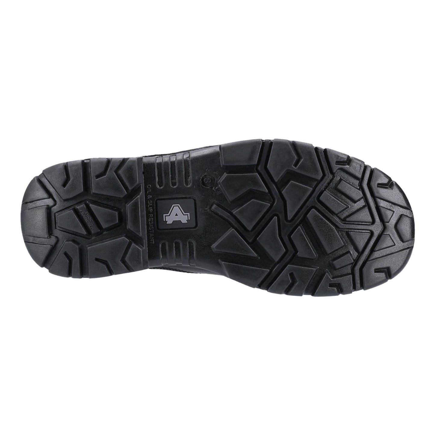 Amblers Safety Combat Hi-Leg Waterproof Metal Free Boot in Black