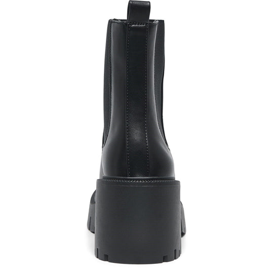 ONLY BLUEBELL-1 Polyurethane Women's Black Heeled Ankle Boots