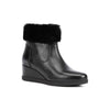 Geox Women's Anylla Wedge Ankle Boots in Black