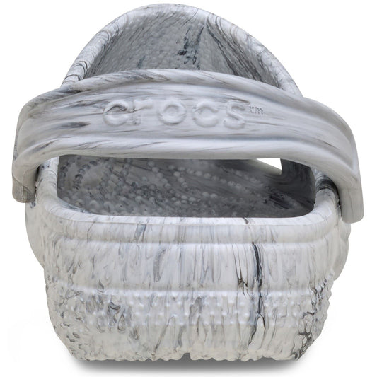 Crocs Classic Marbled Clog Thermoplastic White/Black Clogs