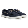 Penguin Sailor Canvas Men's Navy Lace-Up Shoes