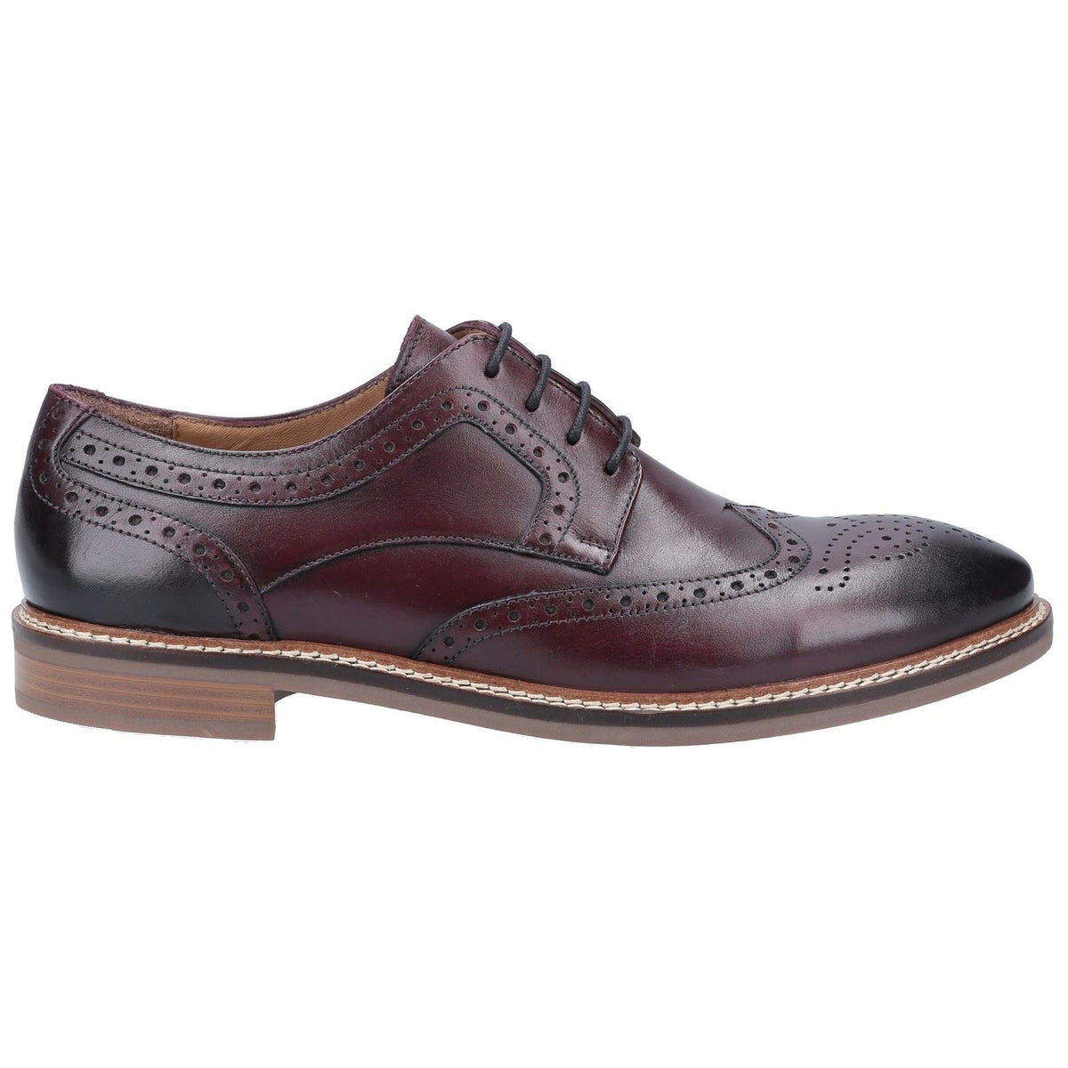 Hush Puppies Men's Bryson Lace Shoes in Bordo