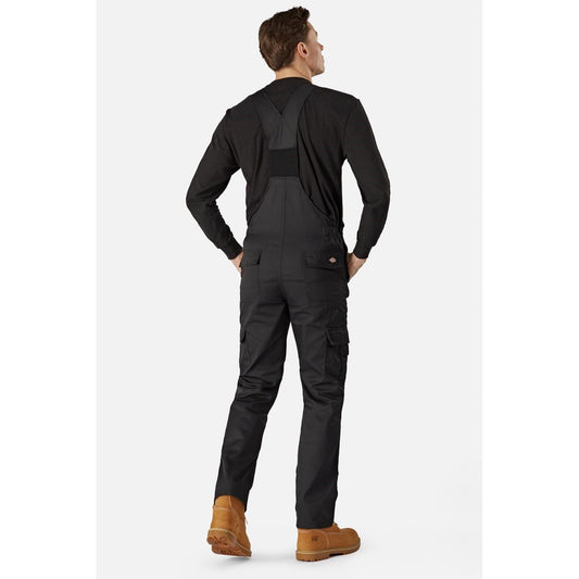 Dickies Everyday Bib and Brace Polyester Men's Black Work Overall