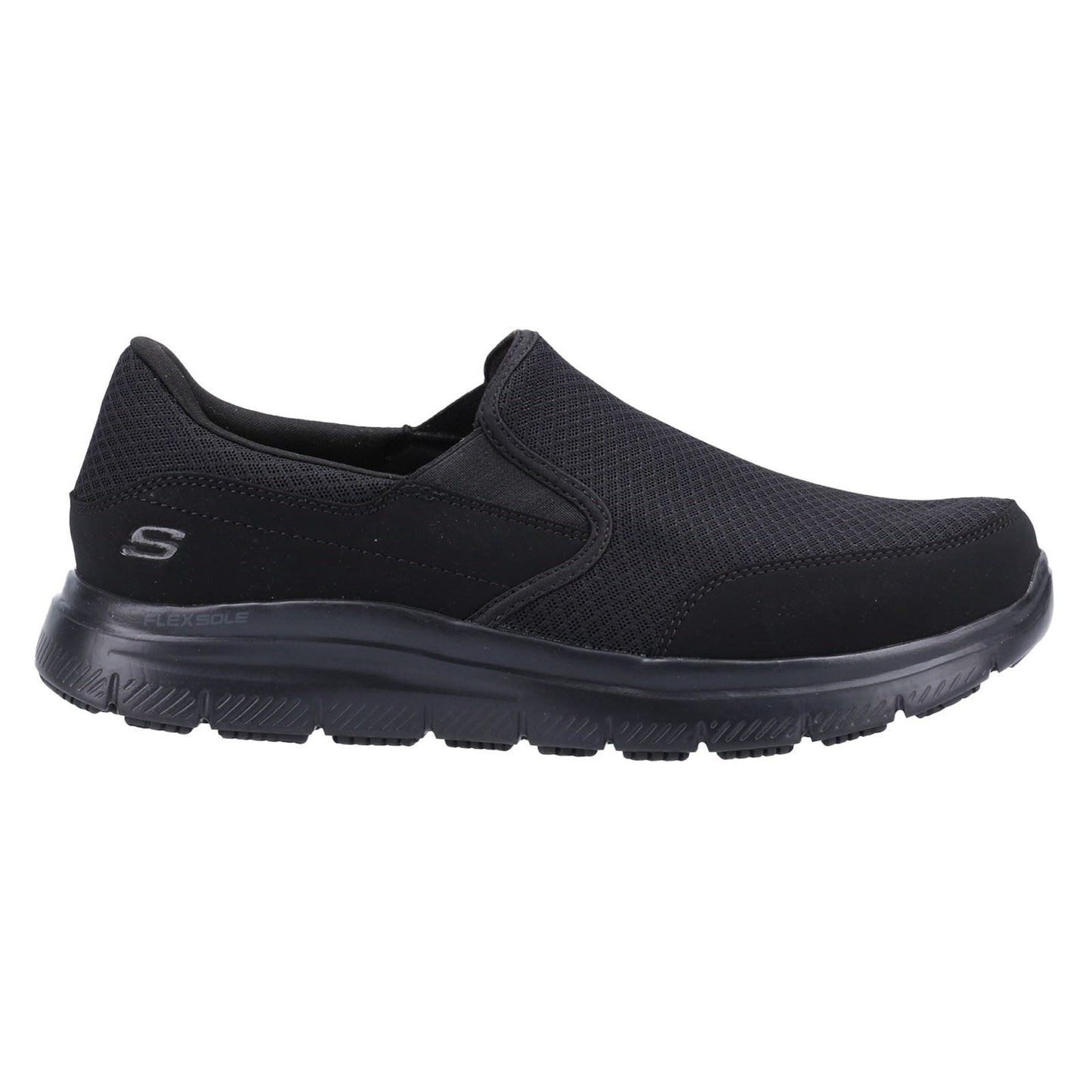 Skechers Workwear McAllen Wide Textile Men's Black Safety Trainers