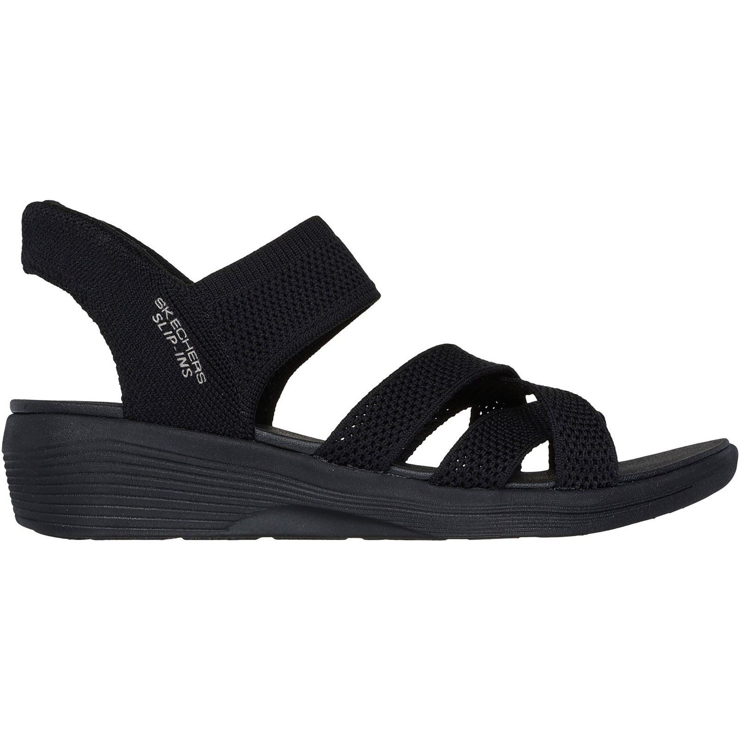 Skechers Arya - Cooling Off Polyester Women's Black Sandals