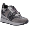 Geox Women's D ZOSMA B SNEAKERS in Dark Grey