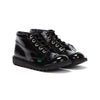 Kickers Youth Kick Hi Black Patent