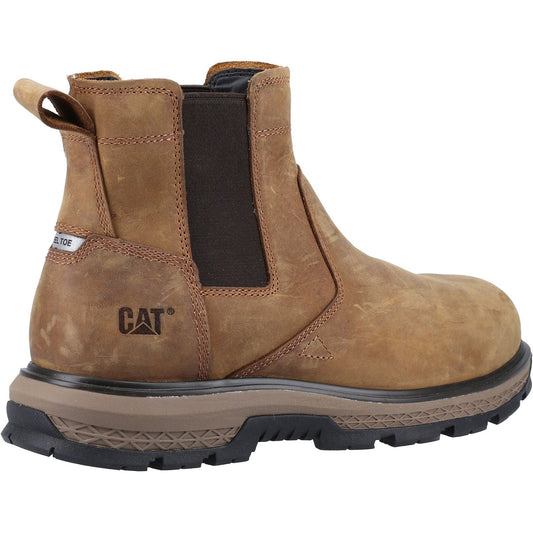 Caterpillar Men's Exposition Chelsea Safety Boot in Pyramid