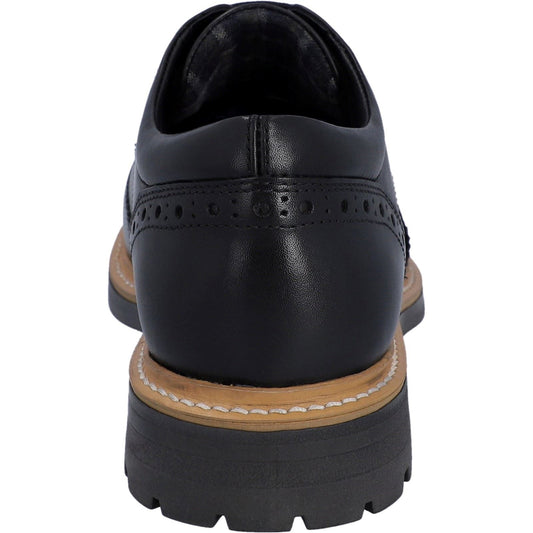 Hunter Men's Cawdor Brogue Gibson in Black