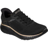 Skechers BOBS Sport Squad Chaos Textile Women's Black /Rose Gold Trainers