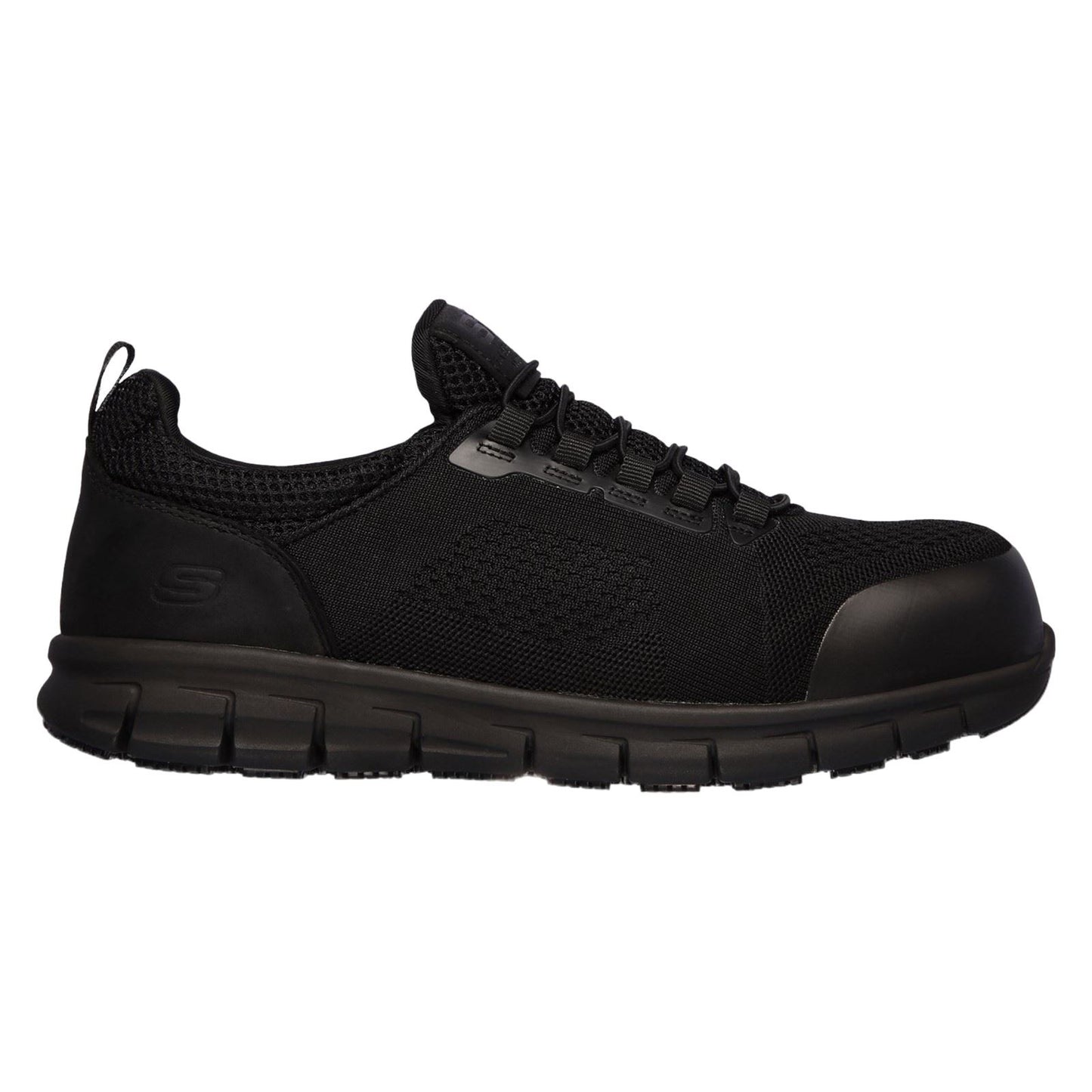 Skechers Workwear Synergy Omat Men's Black Safety Trainers