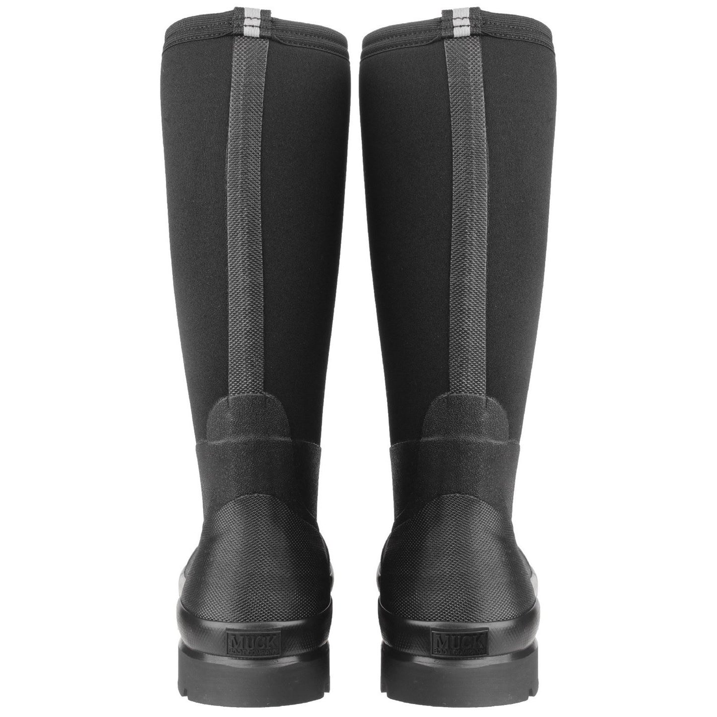 Muck Boots Chore Classic Hi Patterned Wellington in Black