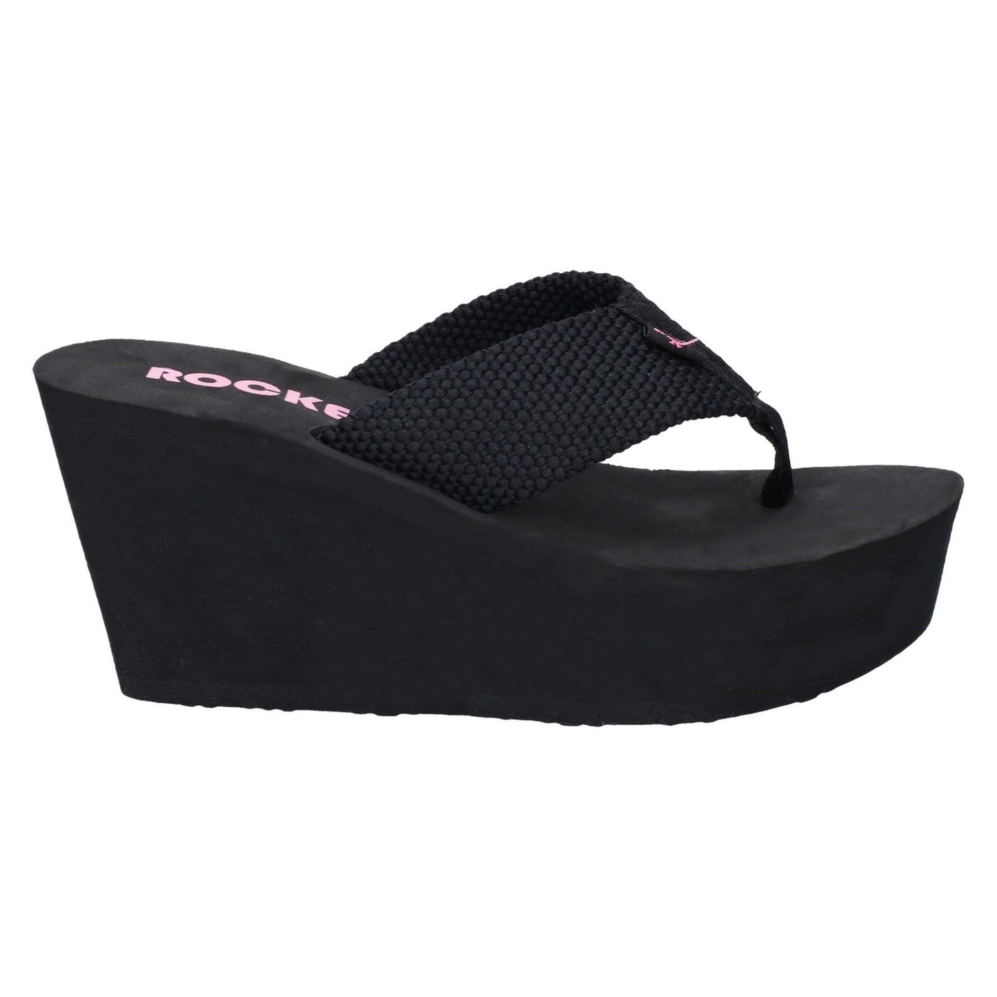 Rocket Dog Women's Diver Webbing Sandal in Black