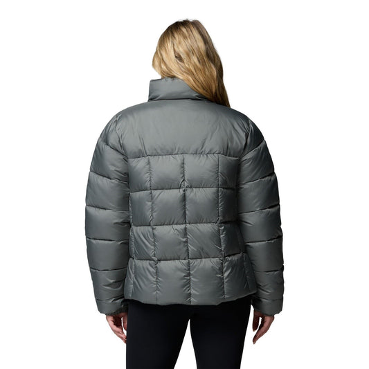 Columbia Puffect III Full Zip Women's Green Puffer Jacket