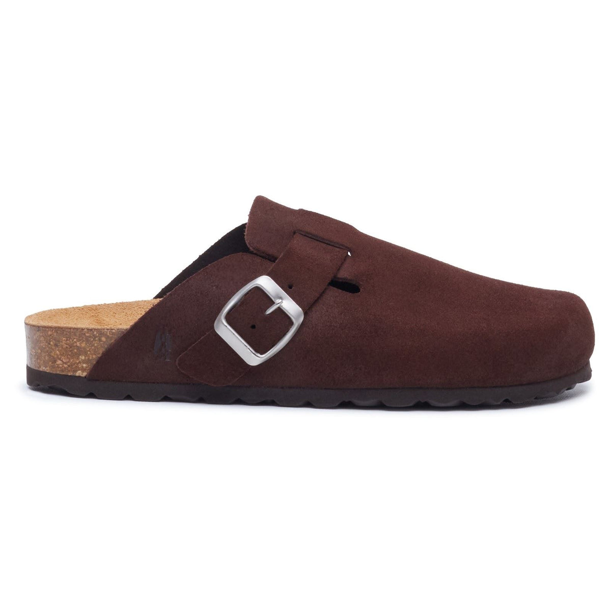 Hush Puppies Bailey Suede Women's Chocolate Mules