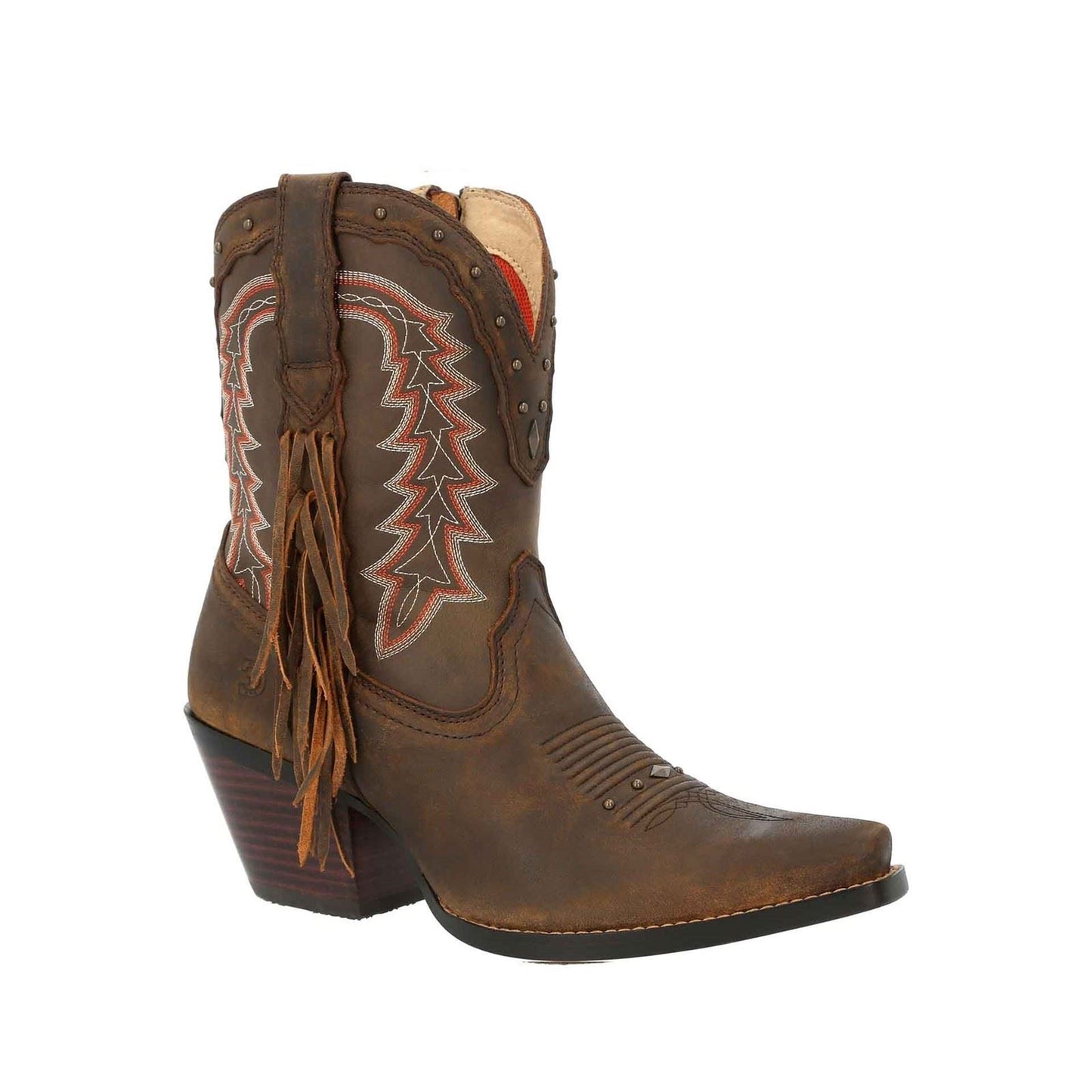 Durango Women's Crush Ankle Boot in Pecan